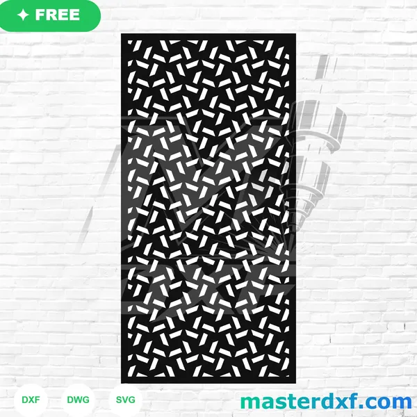 Woven Basket Weave Texture Free DXF File DXF File